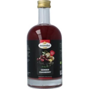 Gember sap cranberry bio 500 ML