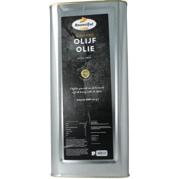 Griekse olijfolie extra vierge blik 5L