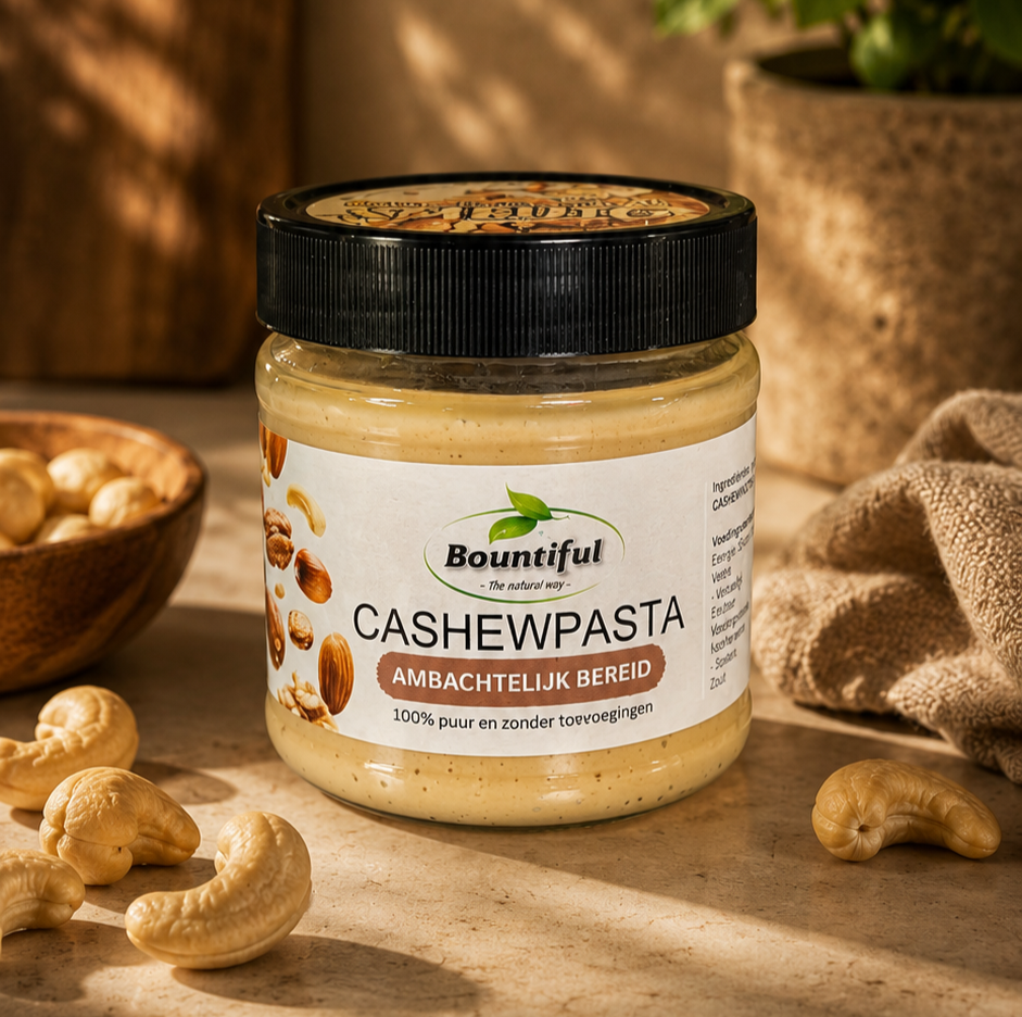 Ambachtelijke Cashewnotenpasta 350g